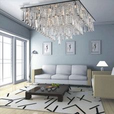 lustre de cristal com16 luzes