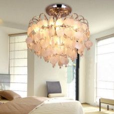 lustre de cristal 6 luzes